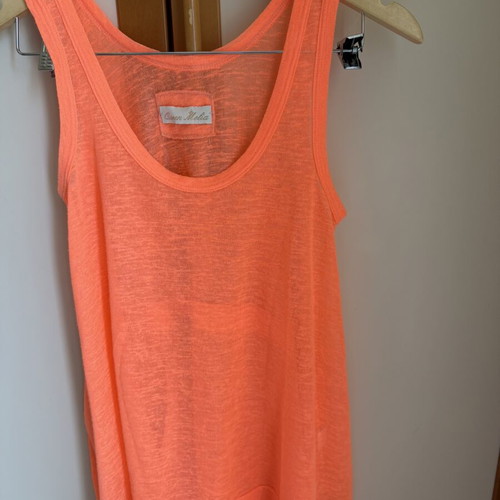 Queen Meli Orange Top dress like new, size S
