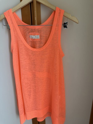 Queen Meli Orange Top dress like new, size S