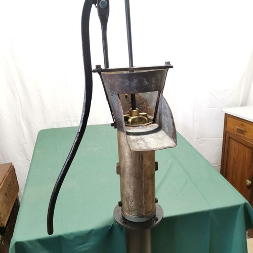 Pump from garden used for well water extraction, 1874