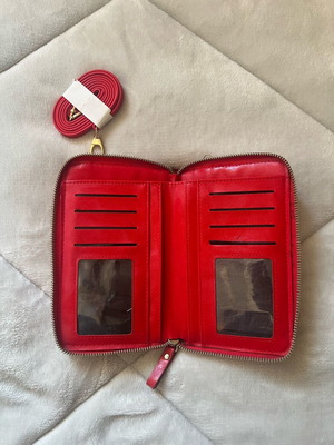 Wallet like new, red