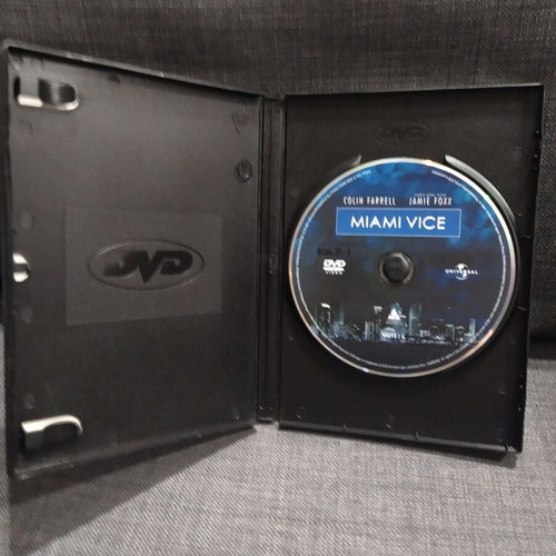 Miami Vice DVD used with subtitles, large case