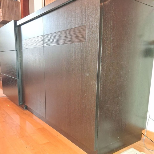 Modern living room buffet 1.80m wenge, like new