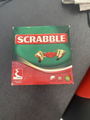 Scrabble board game, easy to carry, brand new