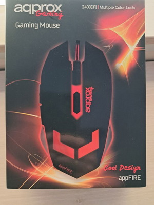 Approx Gaming appFIRE Wired Mouse with RGB Lighting