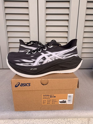 Asics Superblast 3 running shoes, black
