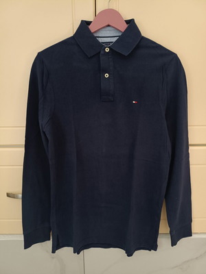 Tommy Hilfiger Polo Shirt used, size S, blue