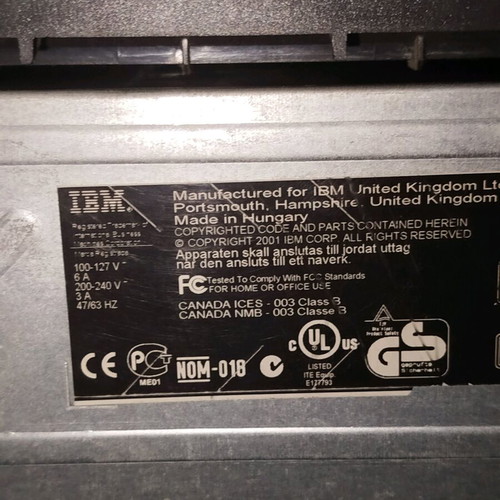 IBM Retro PC/server used with Pentium4 without hard drive