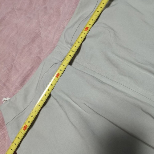 Fabric pants used, size M 38 10, gray and beige
