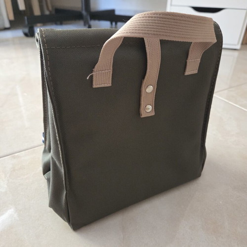 The Lunch Bags Insulated Hand Bag Original 5 Liters Olive like new