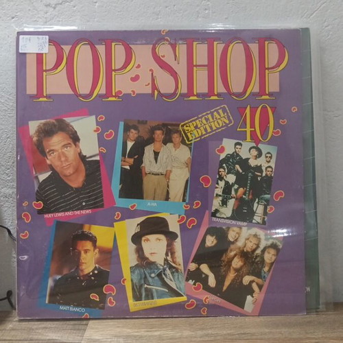 Pop Shop 40 vinyl used, pop, 1988