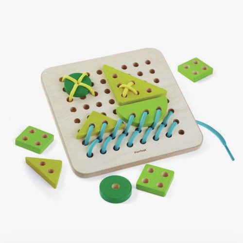Plan Toys fine motor skills board new, wooden from 12 months