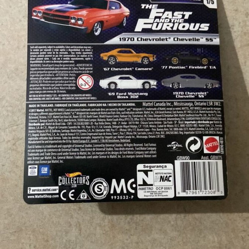Hot Wheels Fast and Furious Chevrolet Chevelle like new