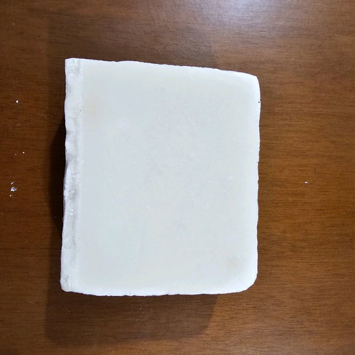 Square soap made from pure olive oil new handmade