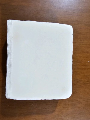 Square soap made from pure olive oil new handmade