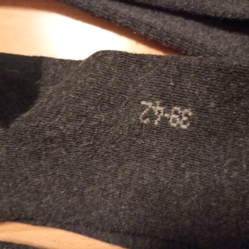 Boys' socks used, pack of 7 pairs size 40
