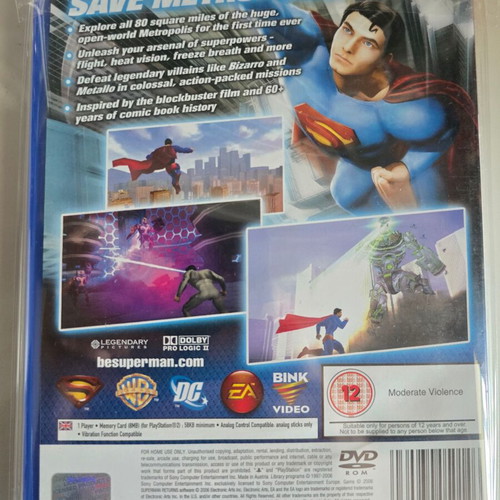 Superman Returns PS2 game