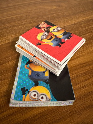 Topps Despicable Me 3 stickers like new, pack of 140