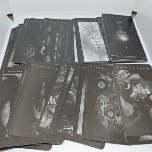 The Black Tarot by Victoria Iva set of 78 cards like new