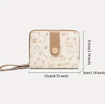 Wallet with Cat Designs New