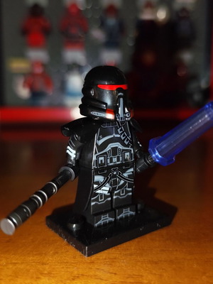 Purge Trooper V2 Star Wars minifigure with accessories