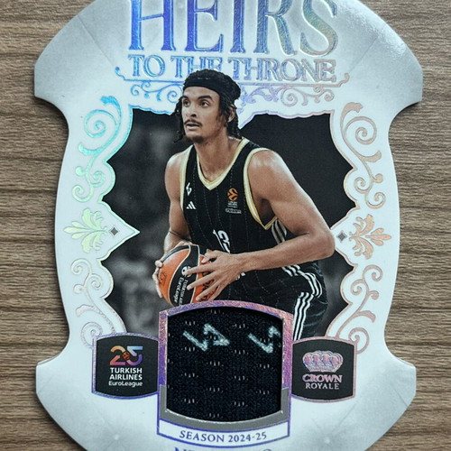 Panini Crown Royale Euroleague Basketball Neal Sako Patch 2024-25 Like New
