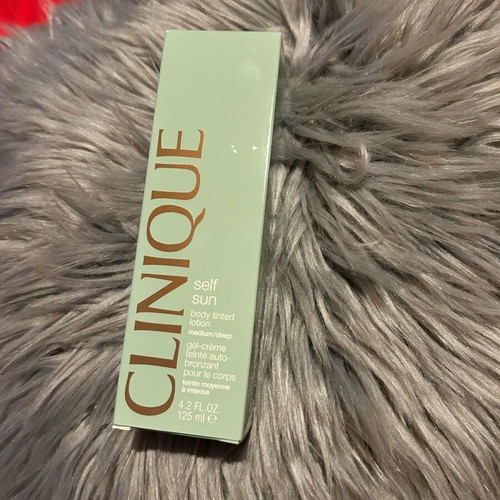 Clinique Self Sun body tinted lotion medium/deep 125 ml new unused