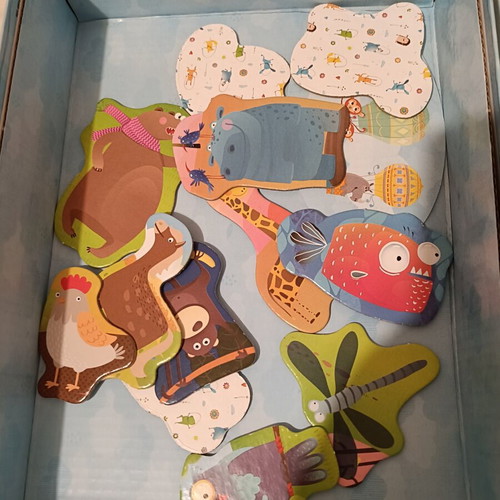 Montessori Animal Tombola educational game like new