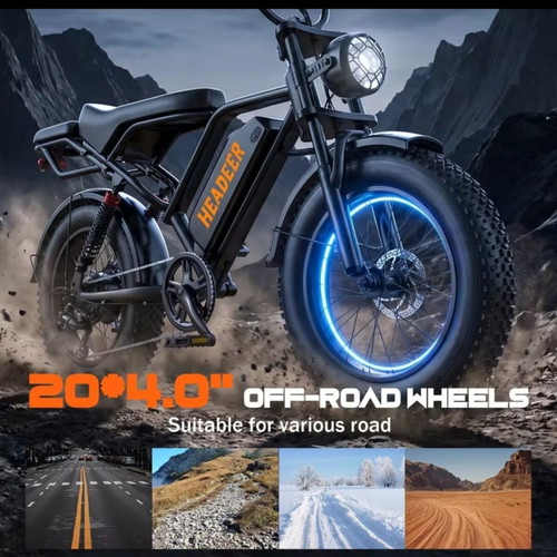 Fatbike 20" electric bike Headeer BK20 new