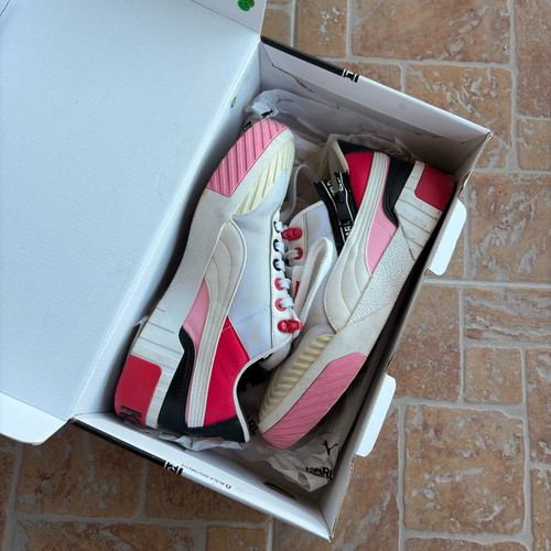 Puma x Karl Lagerfeld athletic shoes used, size 38, white
