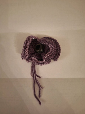 Handmade knitted pin new