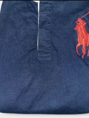Polo Ralph Lauren μέγεθος L σαν καινούργιο, μπλε και κίτρινο
