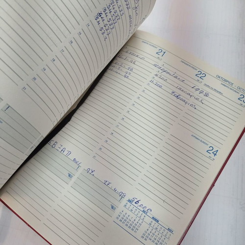 ACS 1993 diary agenda book used