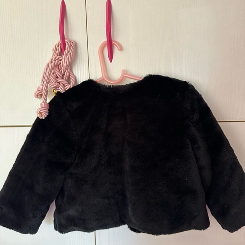 Benetton fur coat 1-2 years like new