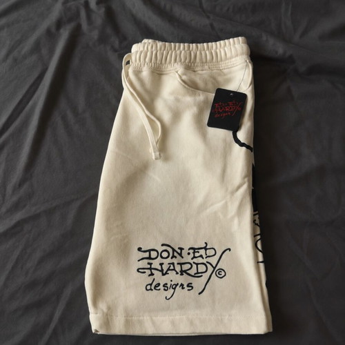 Ed Hardy Bermuda shorts new, beige, size S