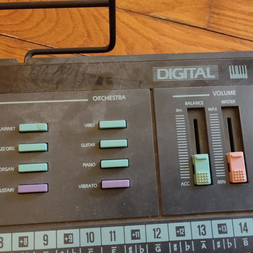 Bontempi ES 4100 electric organ used, vintage