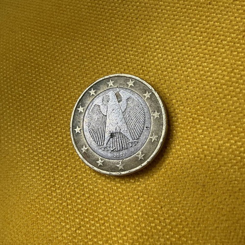 Lot of 1€, 2€ and cent coins for collectors