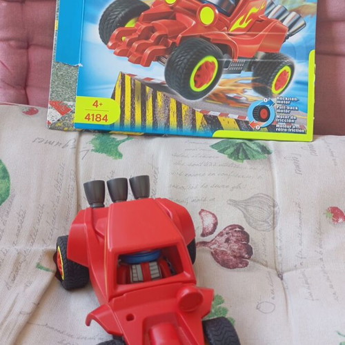 Playmobil vehicle used, missing one front light