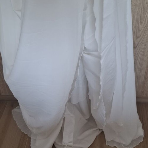 Bianco wedding dress like new, size XXL 44, white
