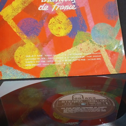 Les plus belles chansons de France vinyl used