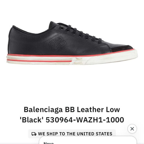 Balenciaga Match sneakers like new, size 40, black and white