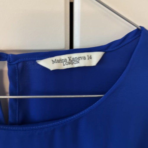 Blue blouse like new, size XL 42 14