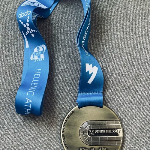 37th Athens Marathon Medal new, 42 km