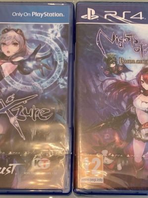 Nights of the Azure Collection 1+2 for PlayStation 4 new