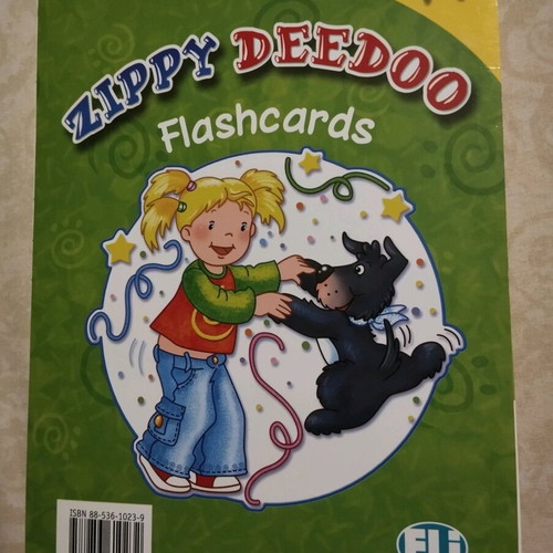 Zippy Deedoo Flashcards used educational material English