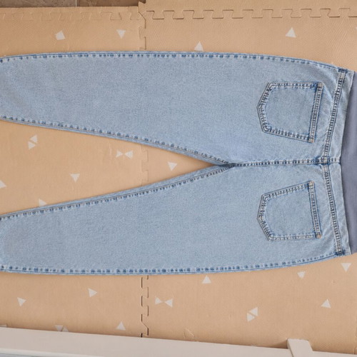 Shein maternity jeans used, blue, size XXL