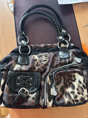 Leopard print handbag
