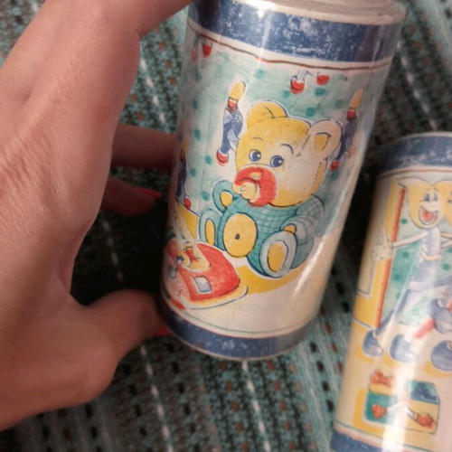 Wallpaper for children's room new, pack of 2, 10 meters each