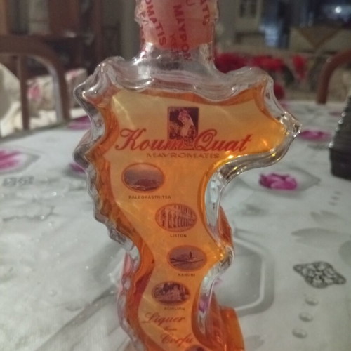 Collectible kumquat liqueur from Corfu 200ml, new