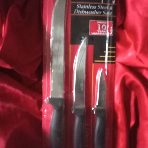 Knife set new, 3 pieces