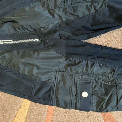 Children's pants like new, black, size 158-164 cm